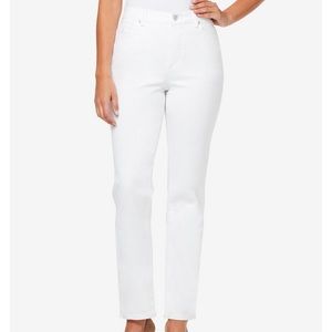 Gloria Vanderbilt Amanda 22W White Denim